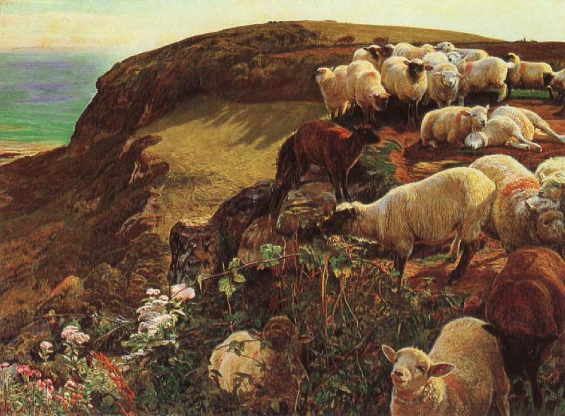 William Holman Hunt Being English coasts oil painting image